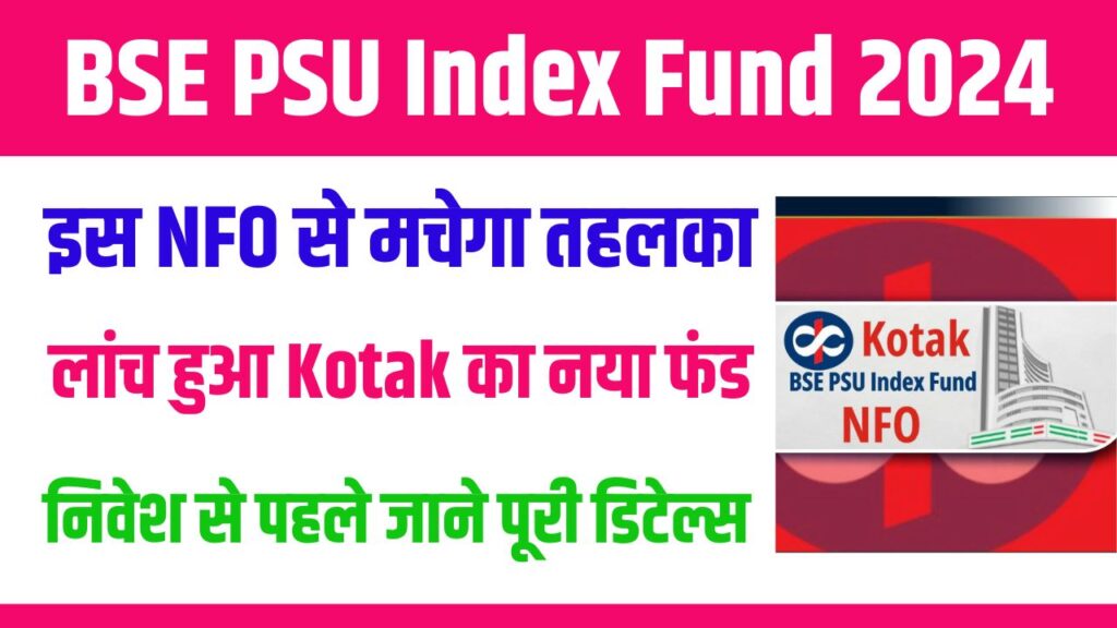 BSE PSU Index Fund