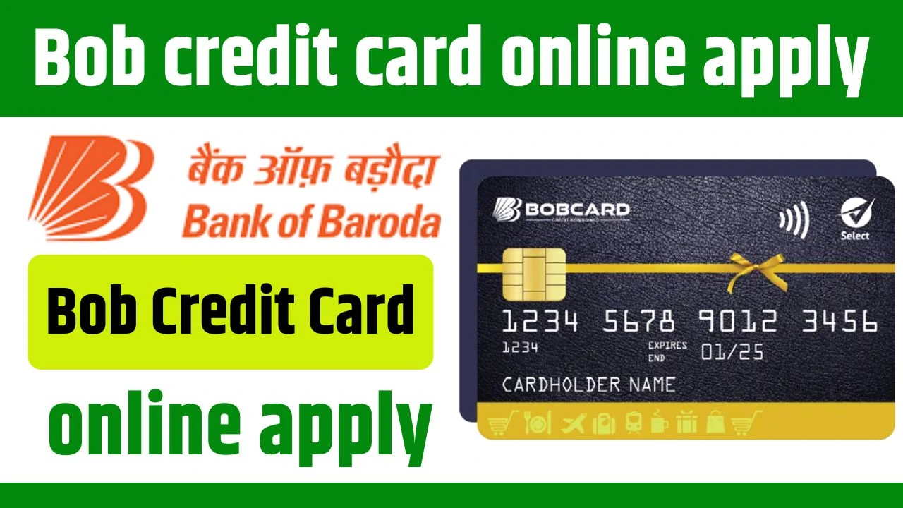 BOB Credit Card Online Apply