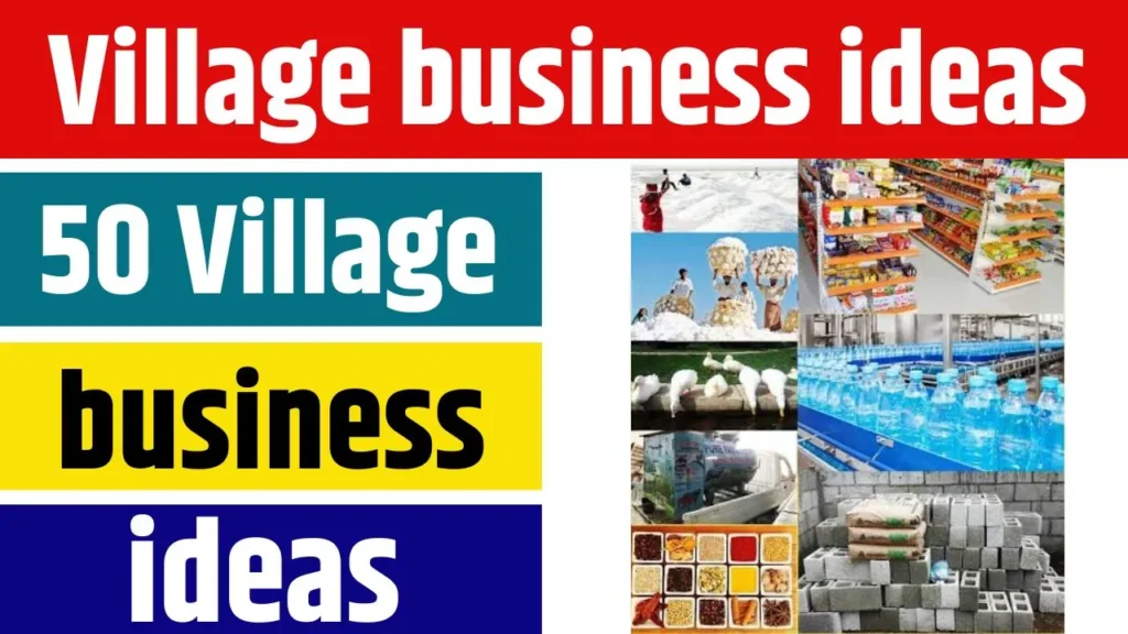 Village Business Ideas 